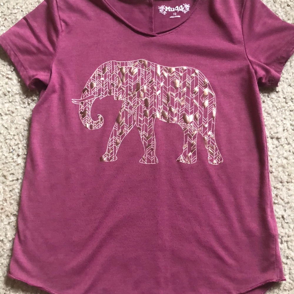 Girls elephant top